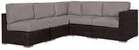 Fina Gray 5-piece Modular Sectional