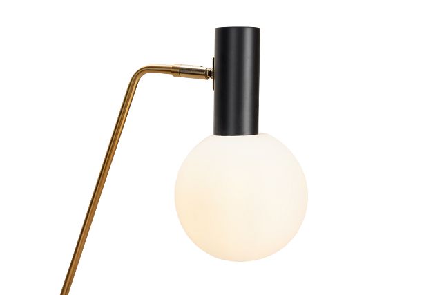 Vita Black Desk Lamp