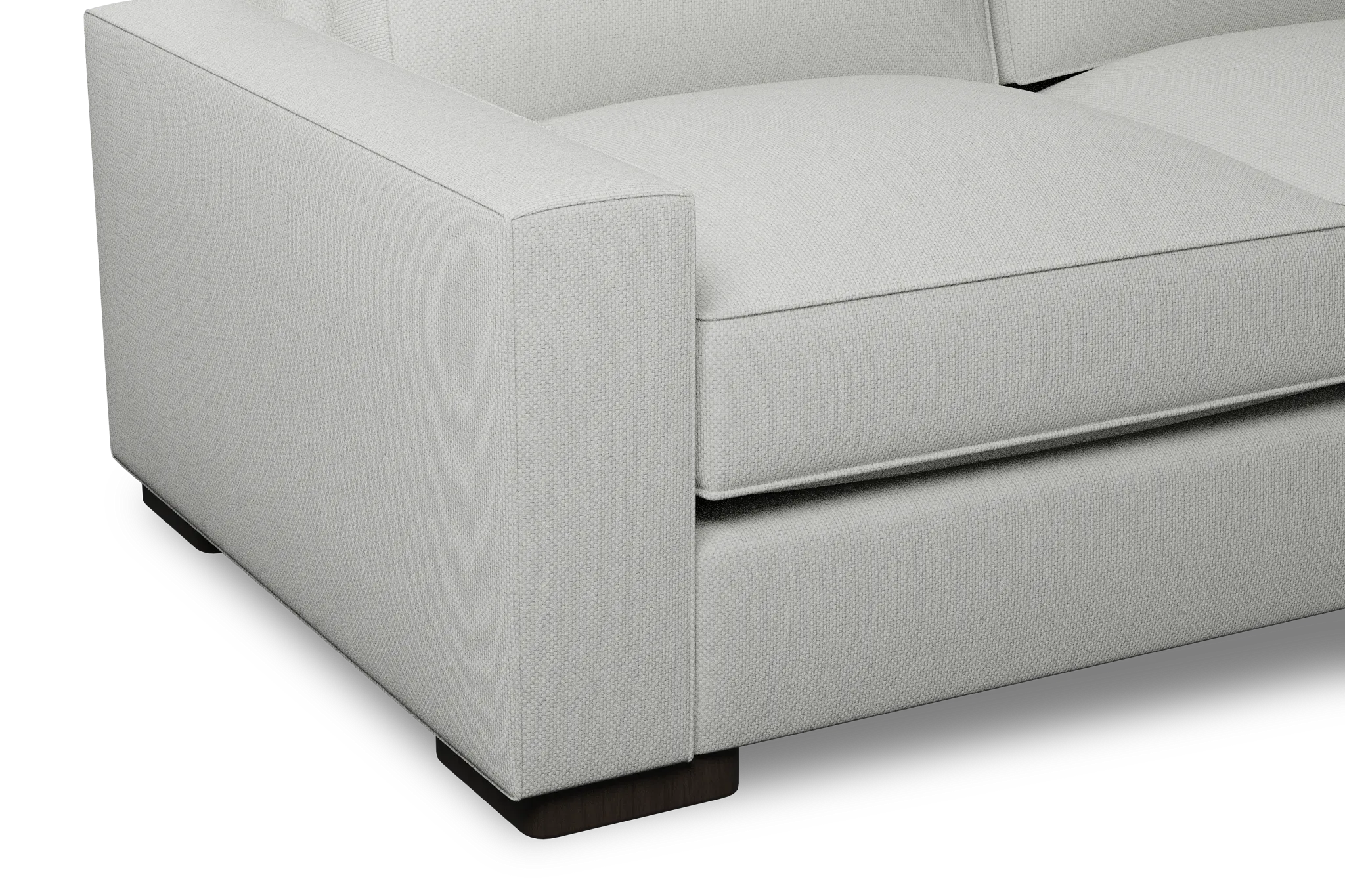 Edgewater Revenue White Right Chaise Sectional