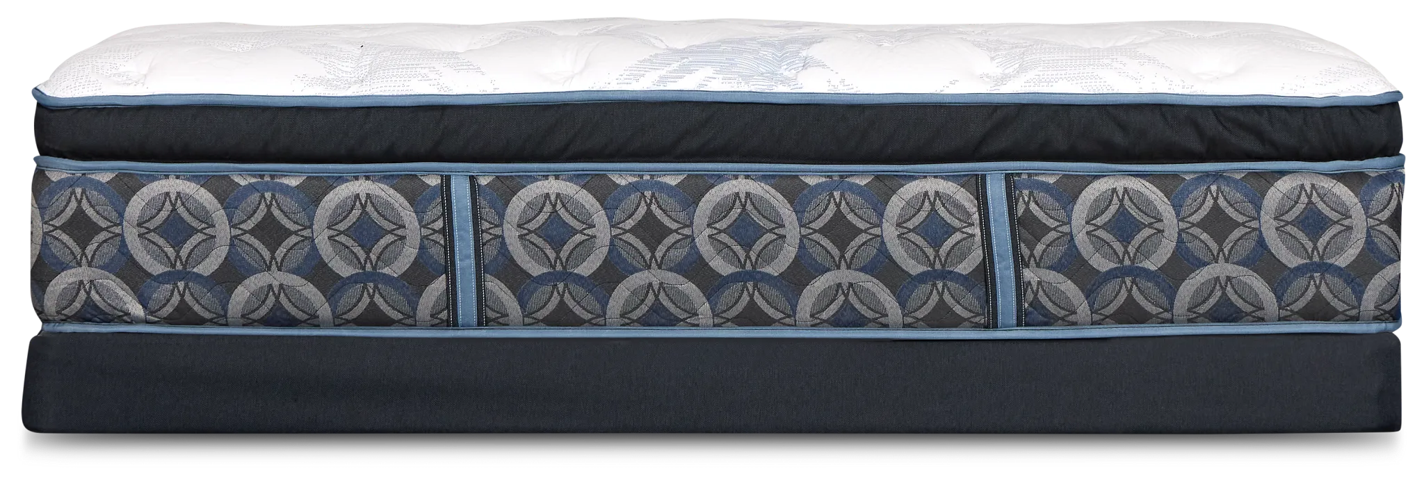 Perfect Sleeper Bay City Plush Low-profile Mattress Set