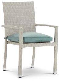 Bahia Teal Arm Chair