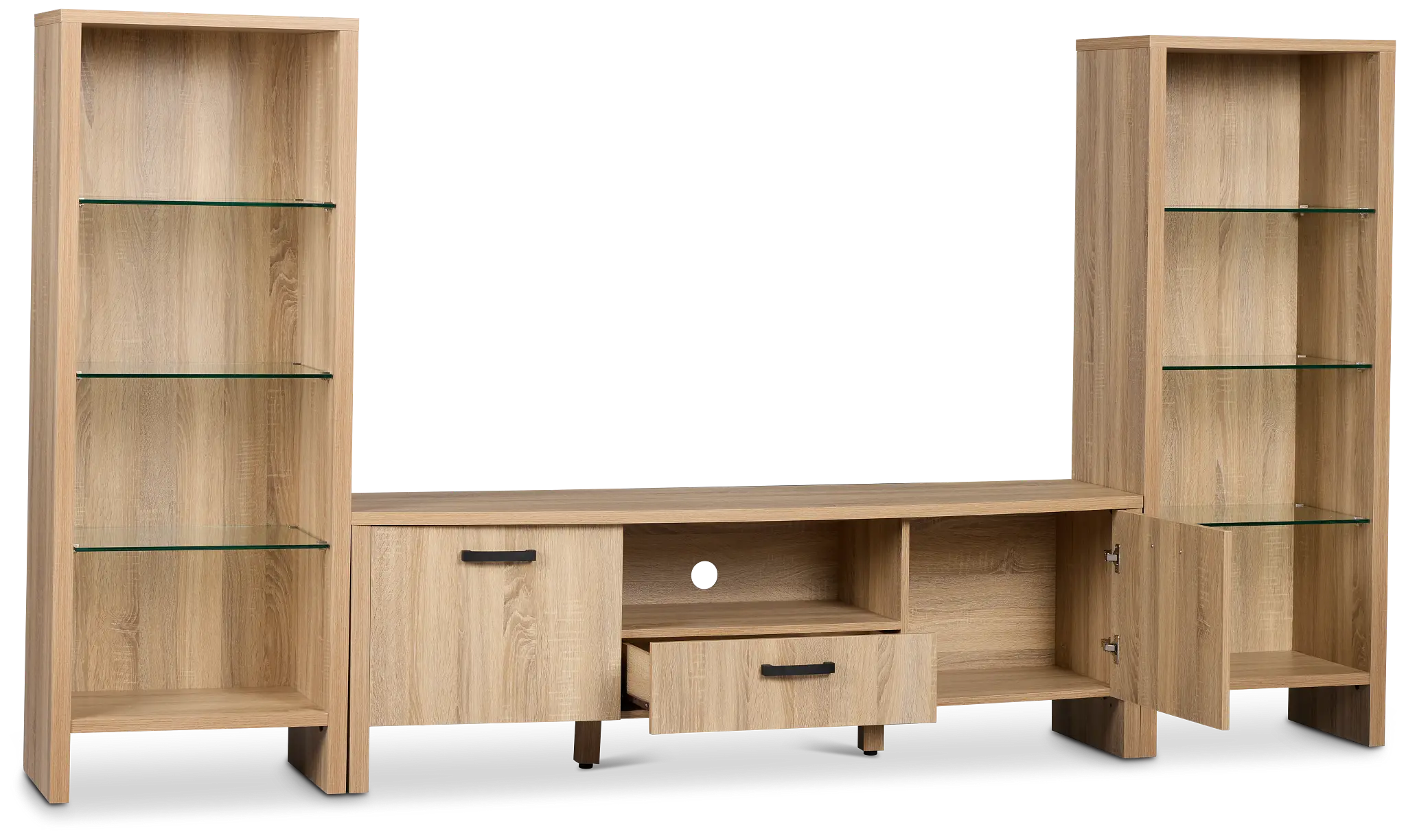 Layton Light Tone Entertainment Wall Layton Light Tone Entertainment Wall