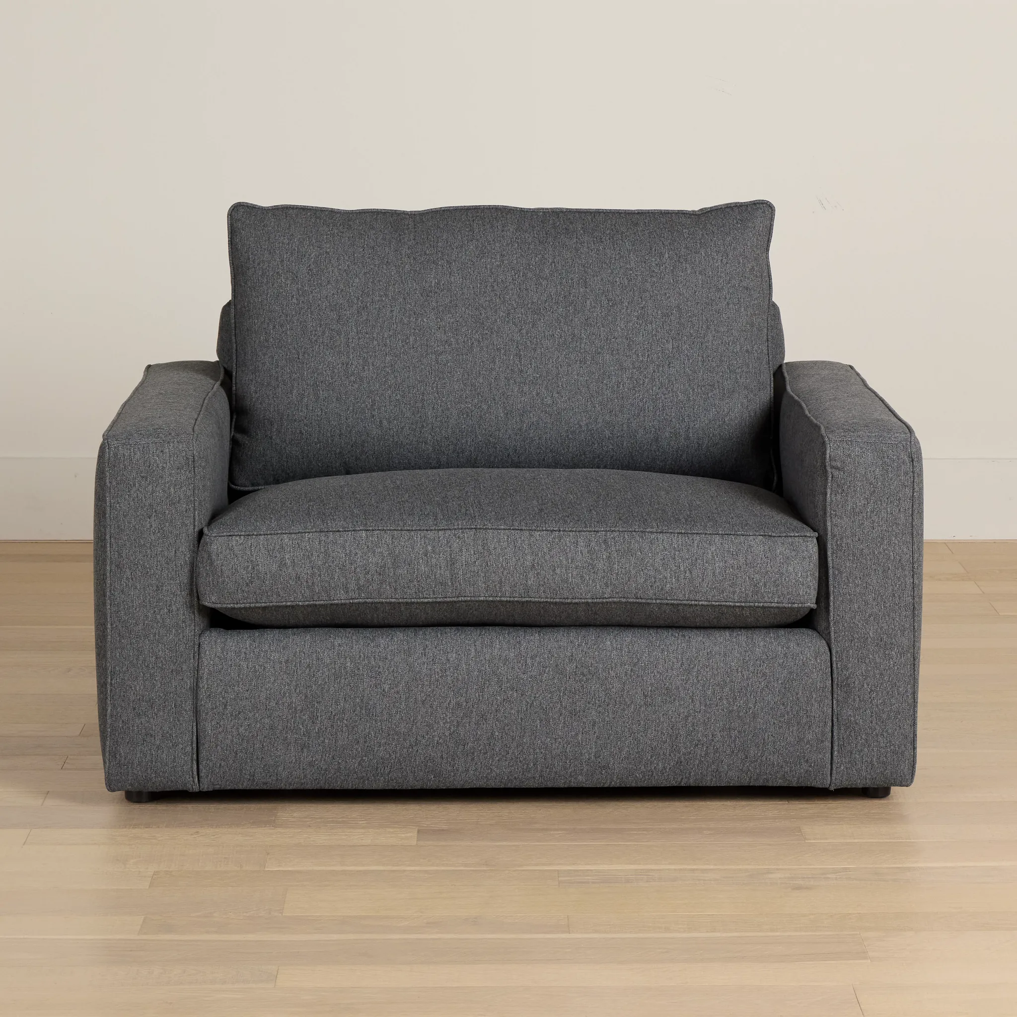 Siesta Delray Dark Gray Fabric Cooling Memory Foam Sleeper