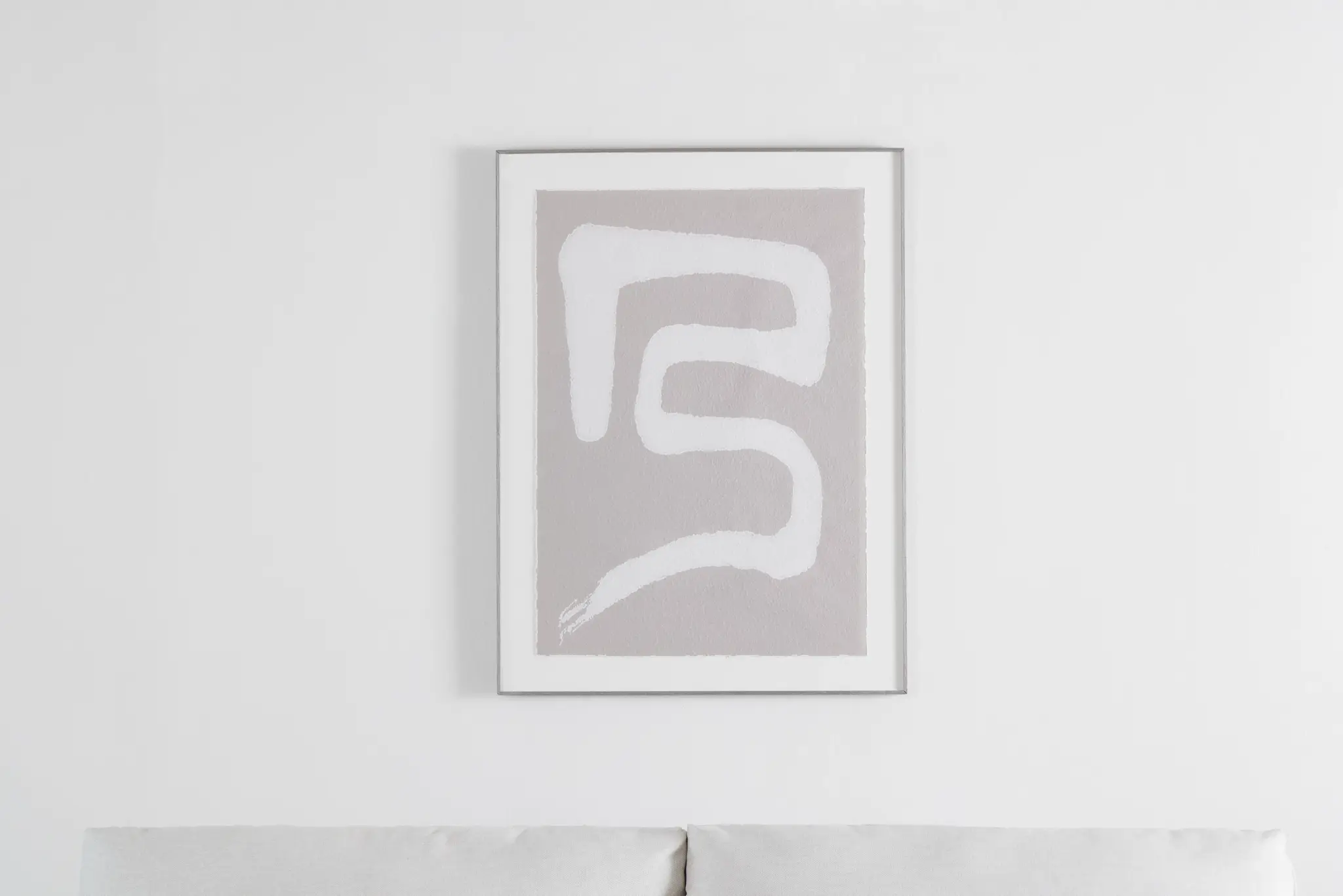 Shaya Khaki Framed Wall Art Shaya Khaki Framed Wall Art