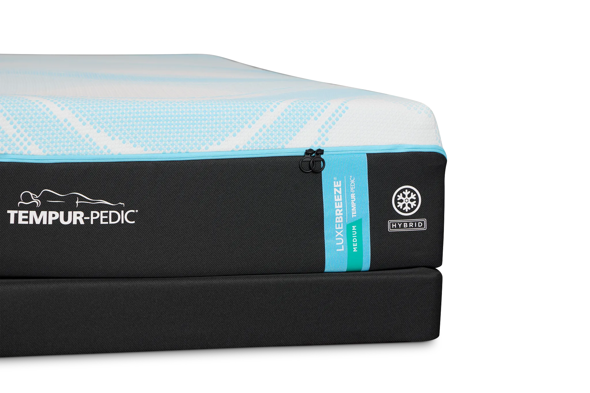 Tempur-pedic Tempur-luxebreeze Medium Low-profile Mattress Set