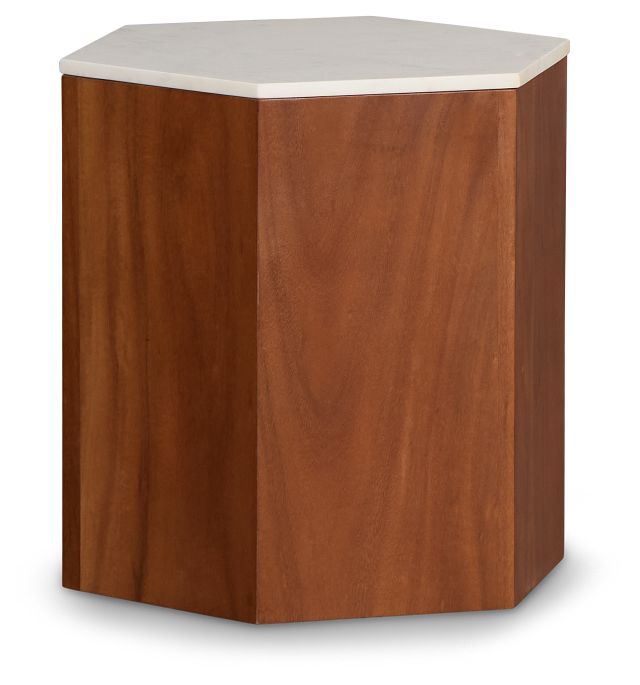 Isla Marble Accent Table