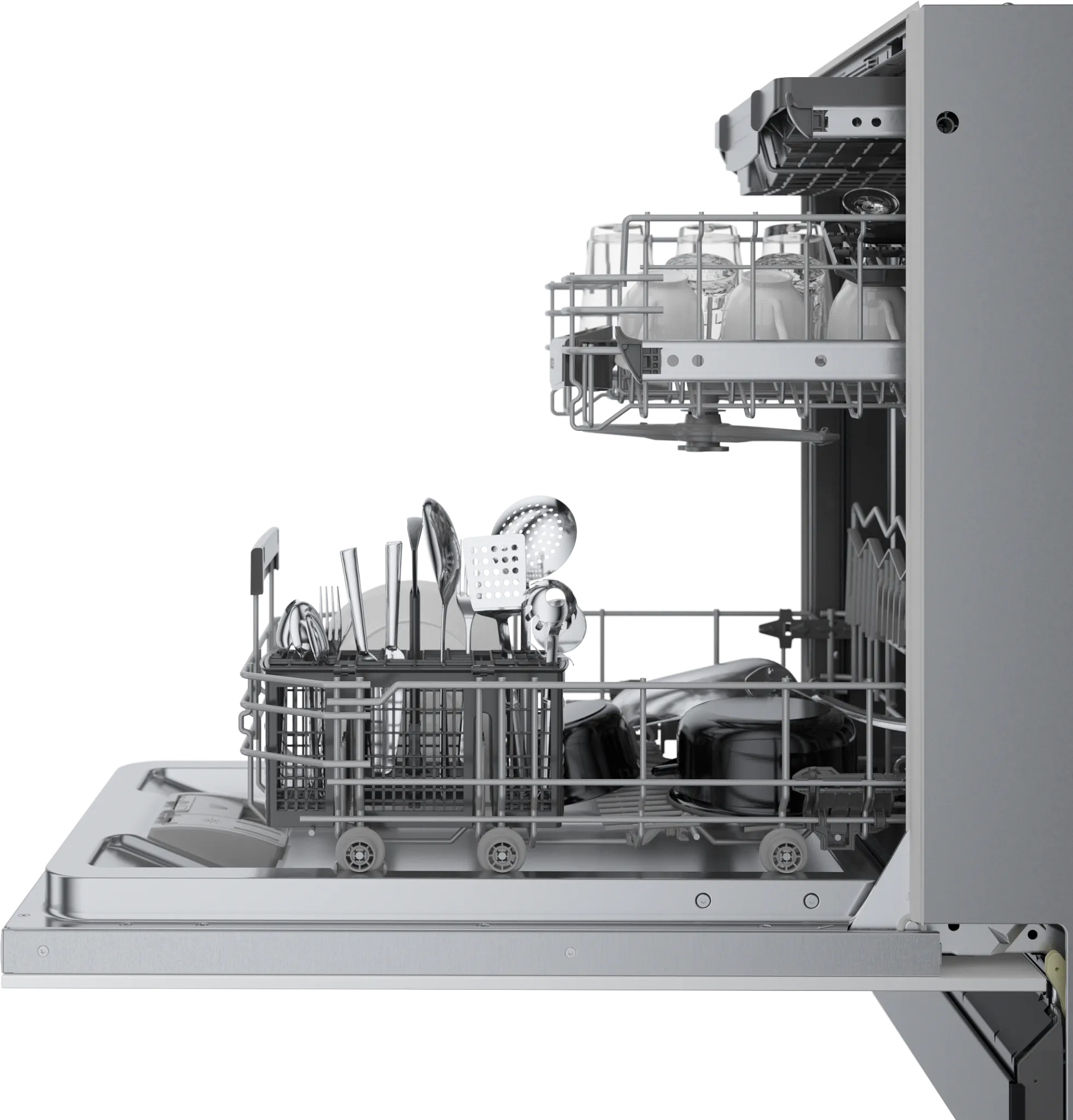 Bosch 800 Series Panel Ready 18" Built In Dishwasher