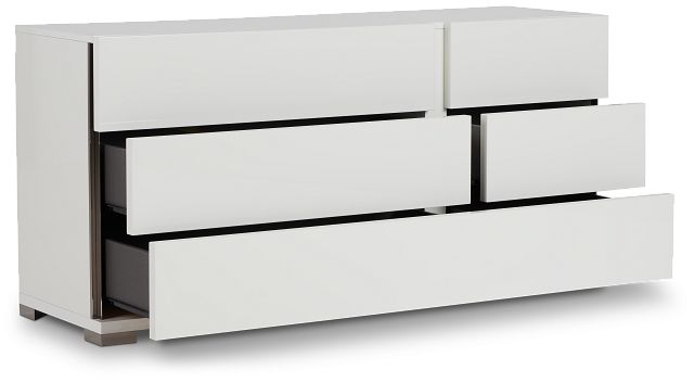 Santino White Dresser