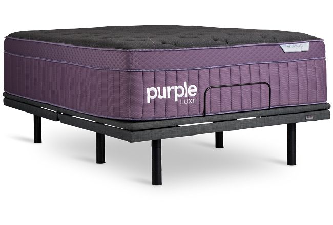 Purple Rejuvenate Premier Premium Plus Smart Adjustable Mattress Set