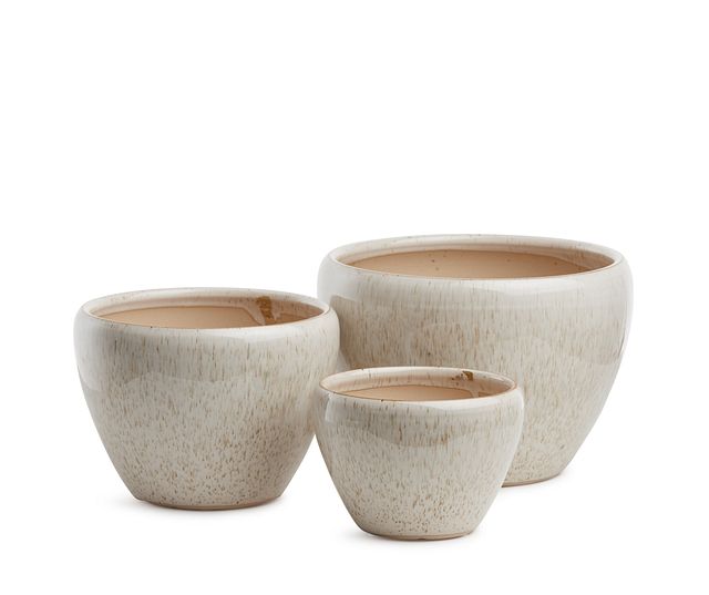 Skyler Ceramic Set Of 3 Vase