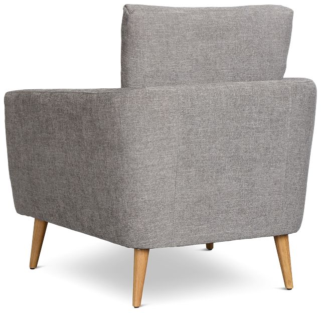 Layla Dark Gray Fabric Chair
