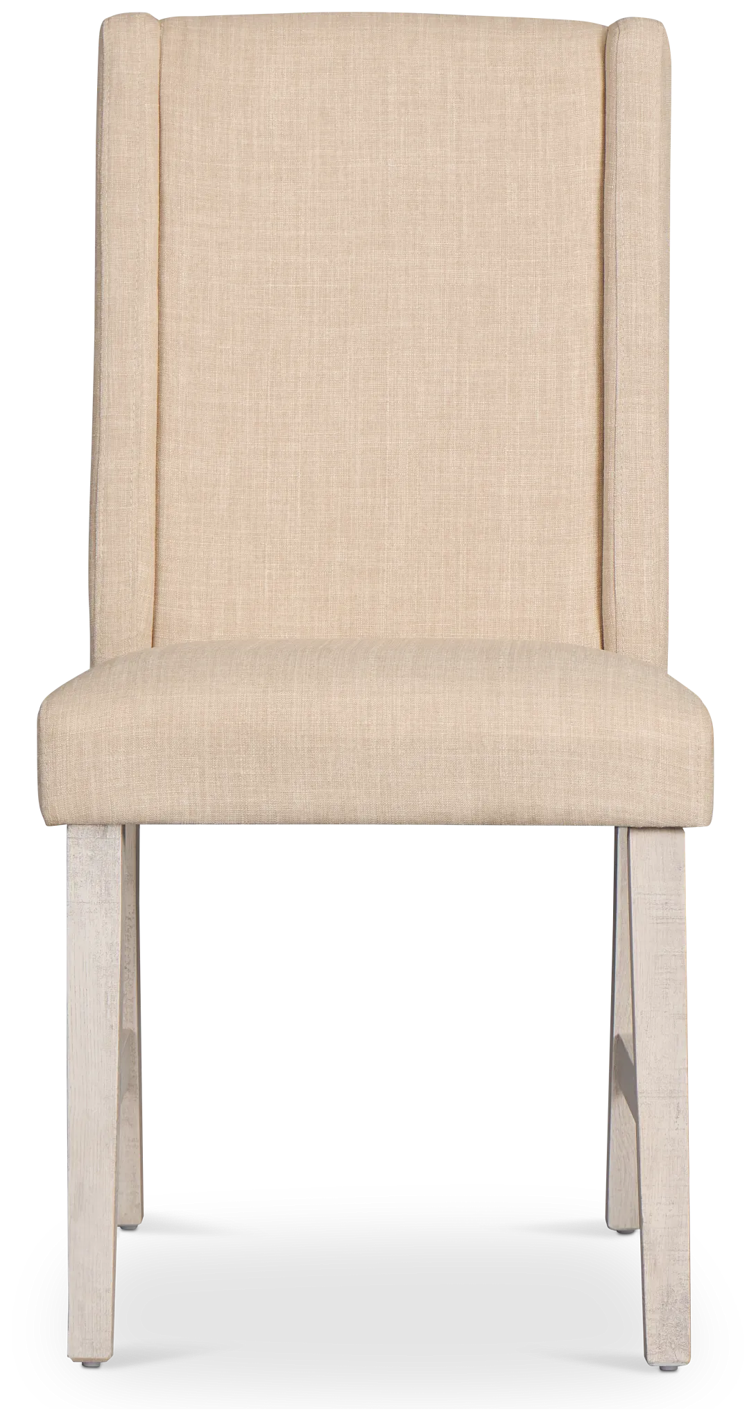Delray White Upholstered Side Chair