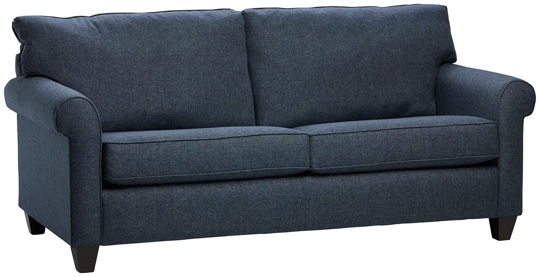 Cameron Blue Fabric Sofa Cameron Blue Fabric Sofa