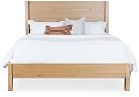 Tahoe Light Tone Panel Bed