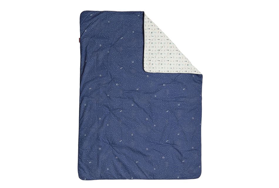Galaxy Dark Blue 5 Piece Crib Bedding Set Baby Kids Baby
