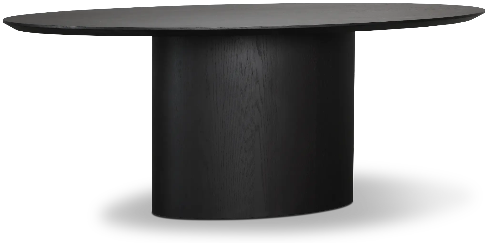 Nomad Black 78" Oval Table Nomad Black 78" Oval Table