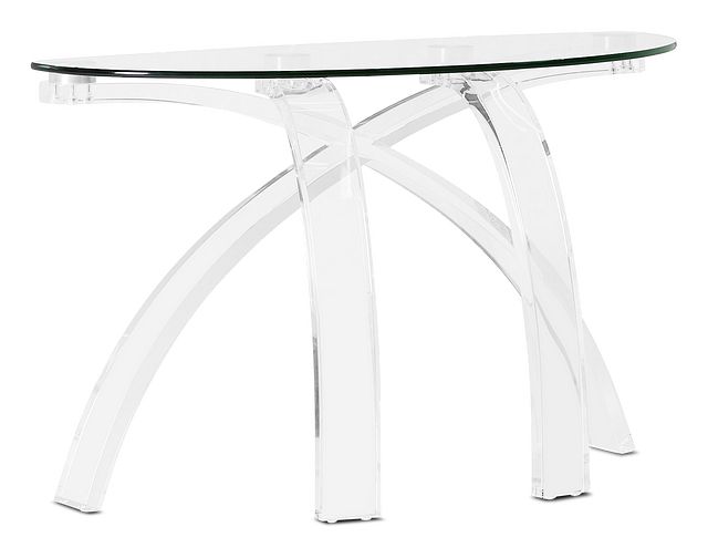 Cannes Collage Triangular Sofa Table