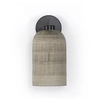 Bleaker Silver Electrical Sconce