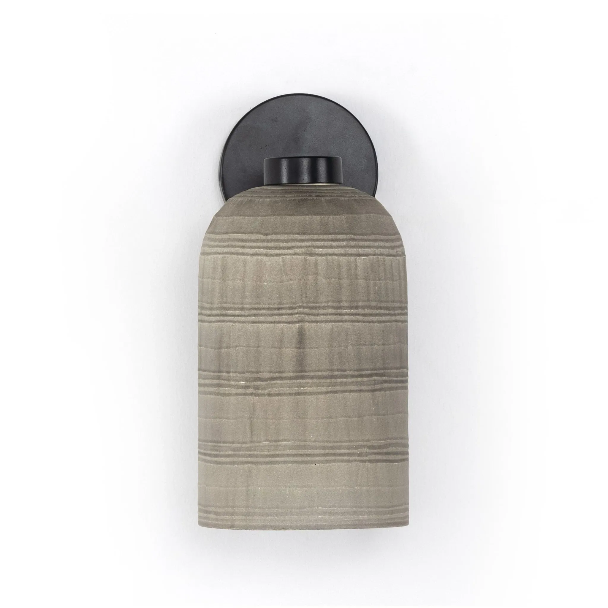 Bleaker Silver Electrical Sconce