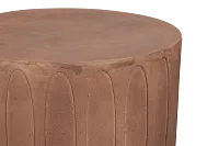 Abbot Gray Round Accent Table