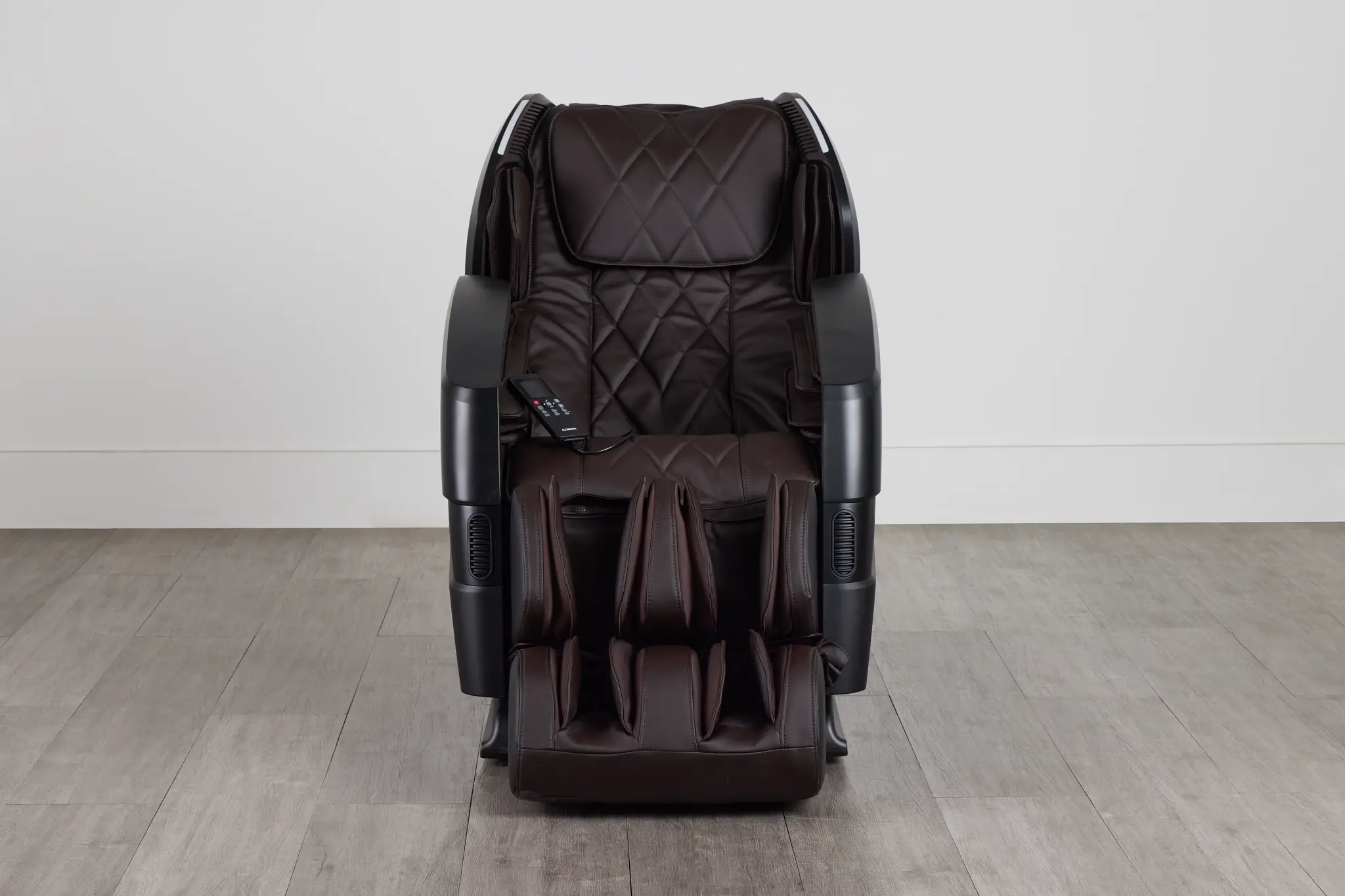 Advanced L-track Dark Brown Micro Massage Chair Advanced L-track Dark Brown Micro Massage Chair