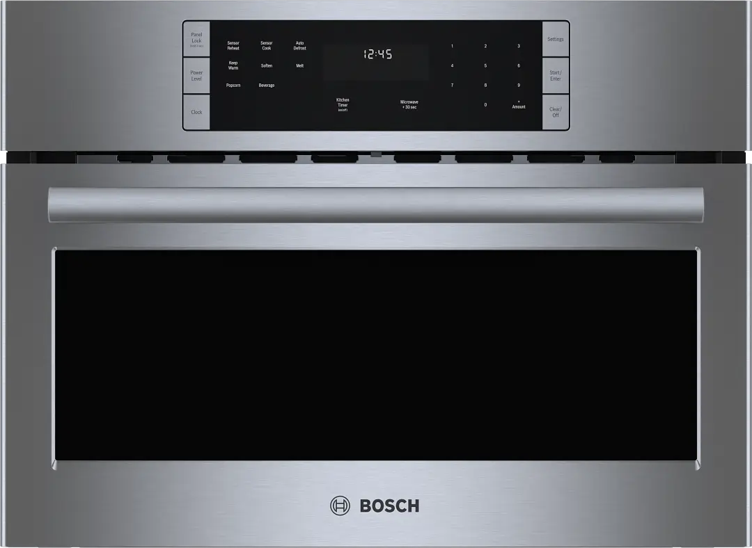 Bosch 500 Series Stainless Steel 27" Built-in Microwave Bosch 500 Series Stainless Steel 27" Built-in Microwave