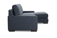 Edgewater Maguire Blue Right Chaise Sectional