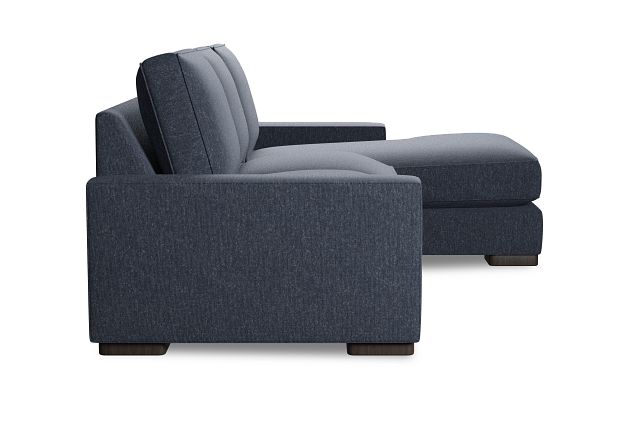 Edgewater Maguire Blue Right Chaise Sectional