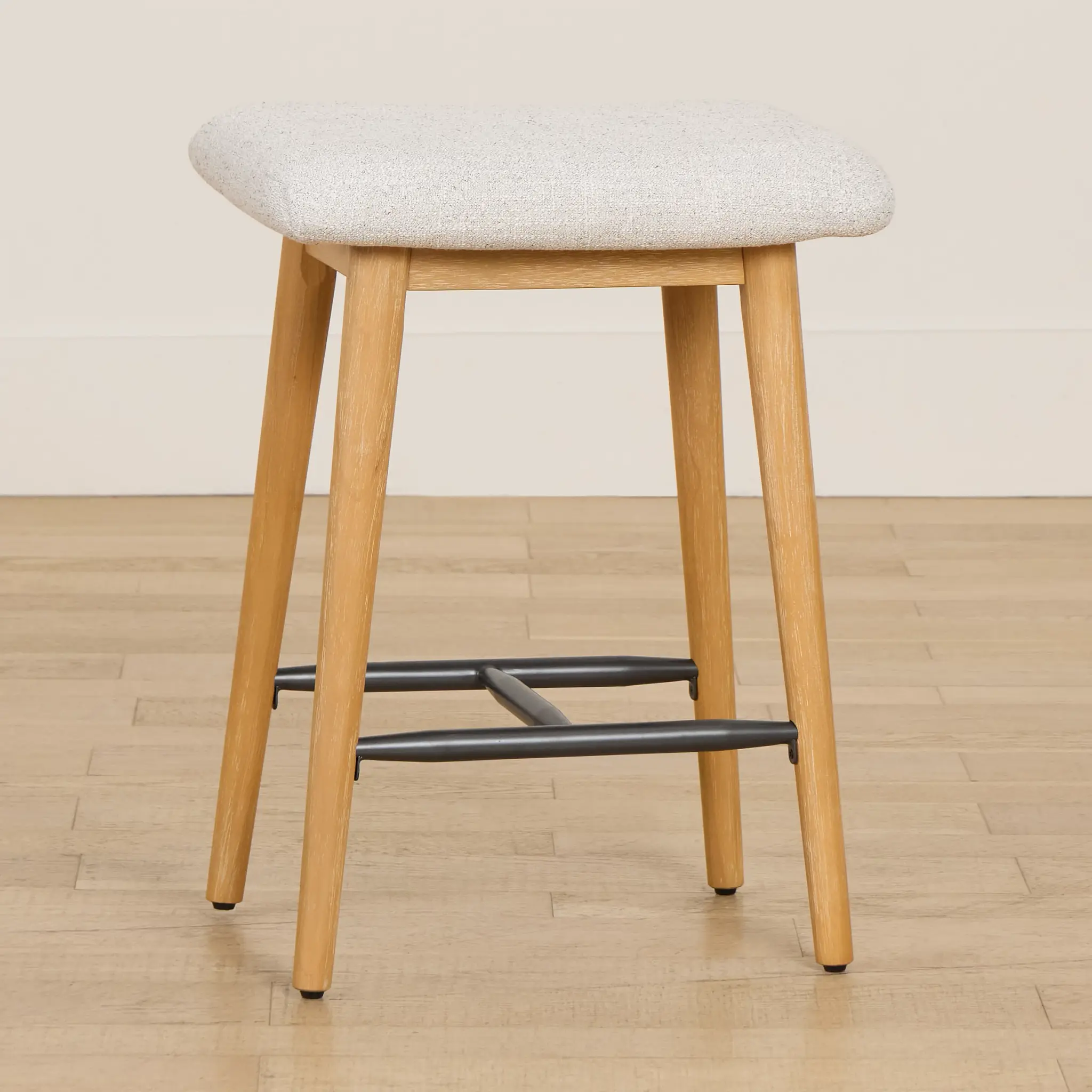 Arlo Light Gray 24" Upholstered Barstool Arlo Light Gray 24" Upholstered Barstool