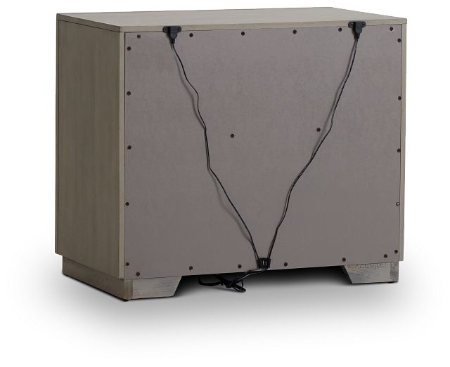 Zurich Gray Nightstand