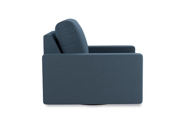Edgewater Elite Blue Swivel Chair
