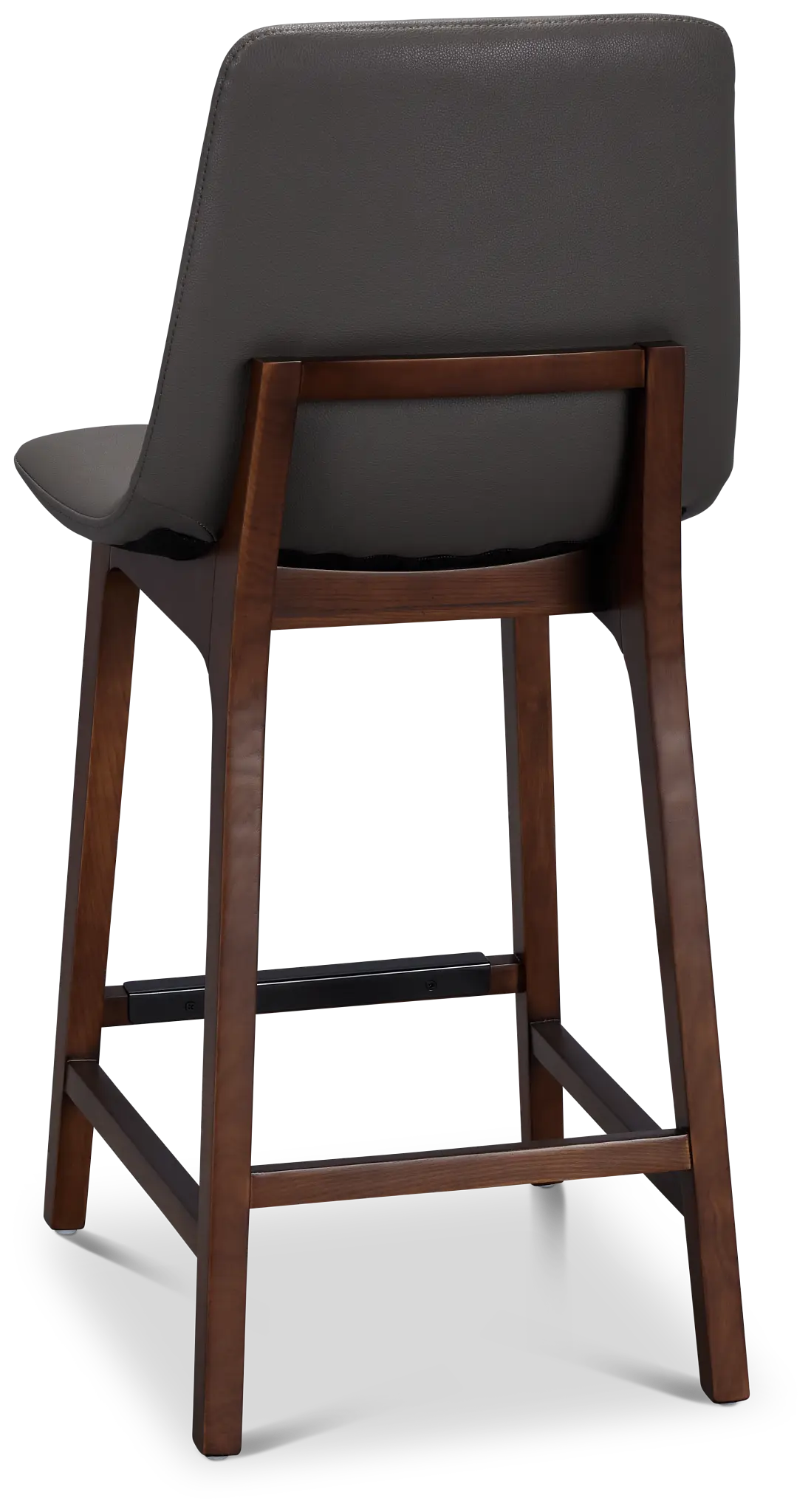 Hamilton Dark Gray Micro 24" Upholstered Barstool Hamilton Dark Gray Micro 24" Upholstered Barstool