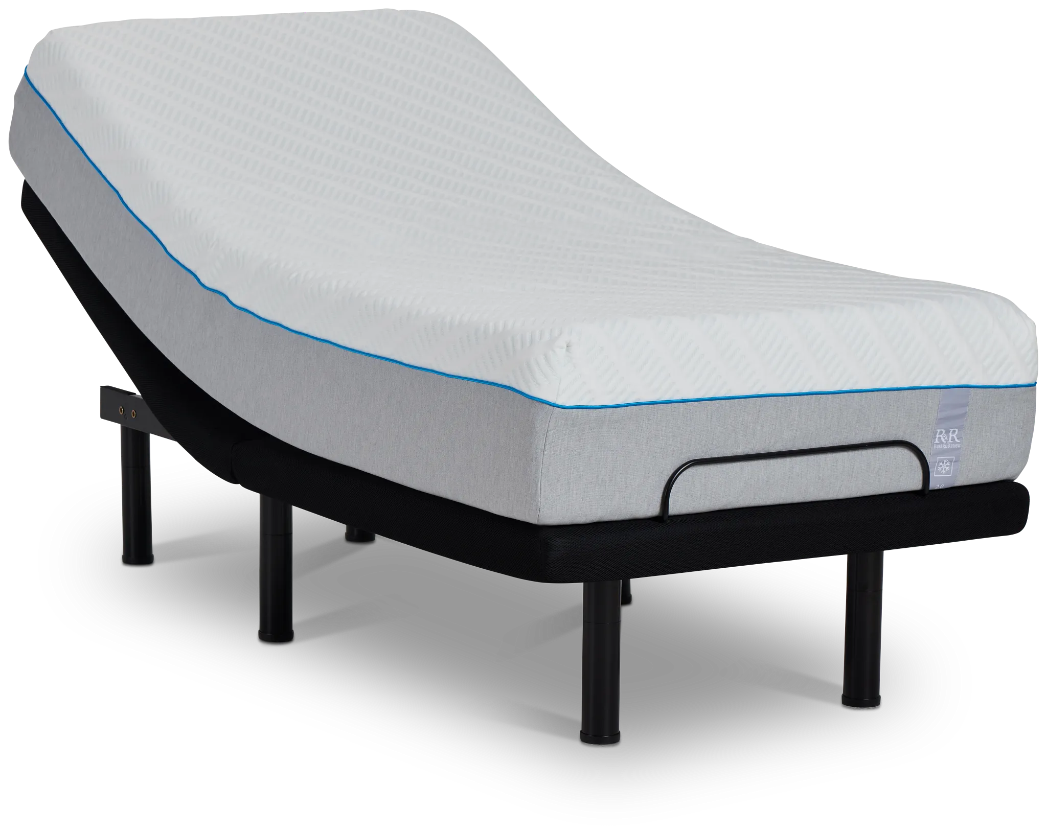 Rest & Renew Gel Cool Firm 1.0 Deluxe Adjustable Mattress Set