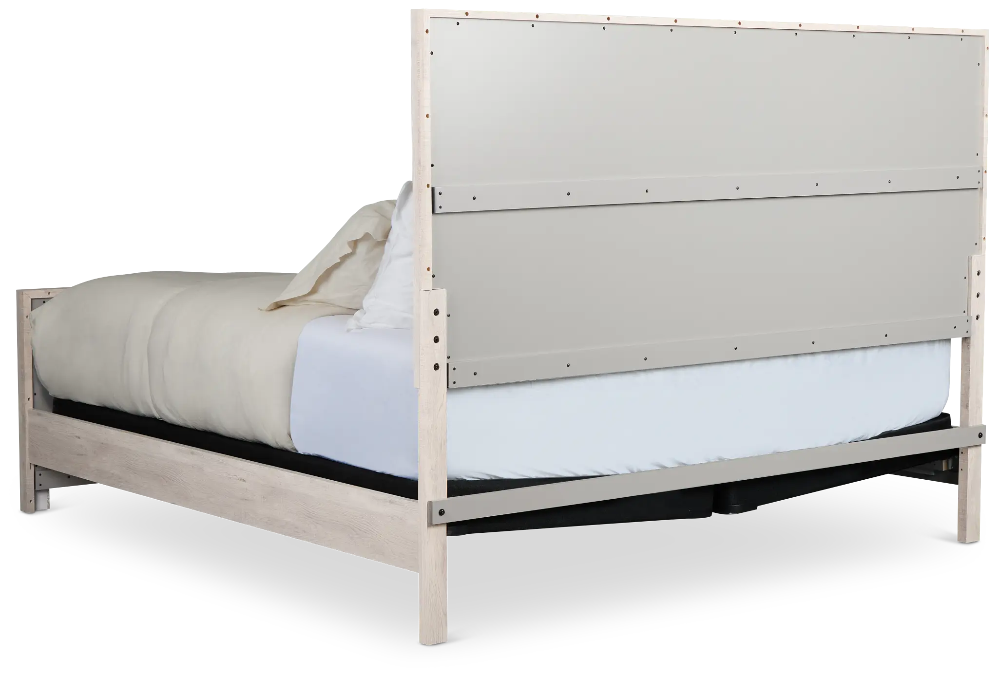 Delray White Panel Bed Delray White Panel Bed