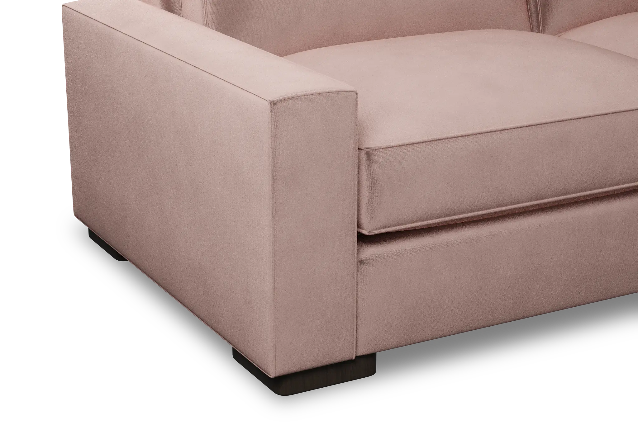 Edgewater Joya Light Pink 84" Sofa W/ 2 Cushions Edgewater Joya Light Pink 84" Sofa W/ 2 Cushions