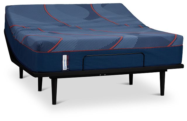 Posturepedic Elite Hybrid Brenham 2 Soft Ease Adjustable Mattress Set