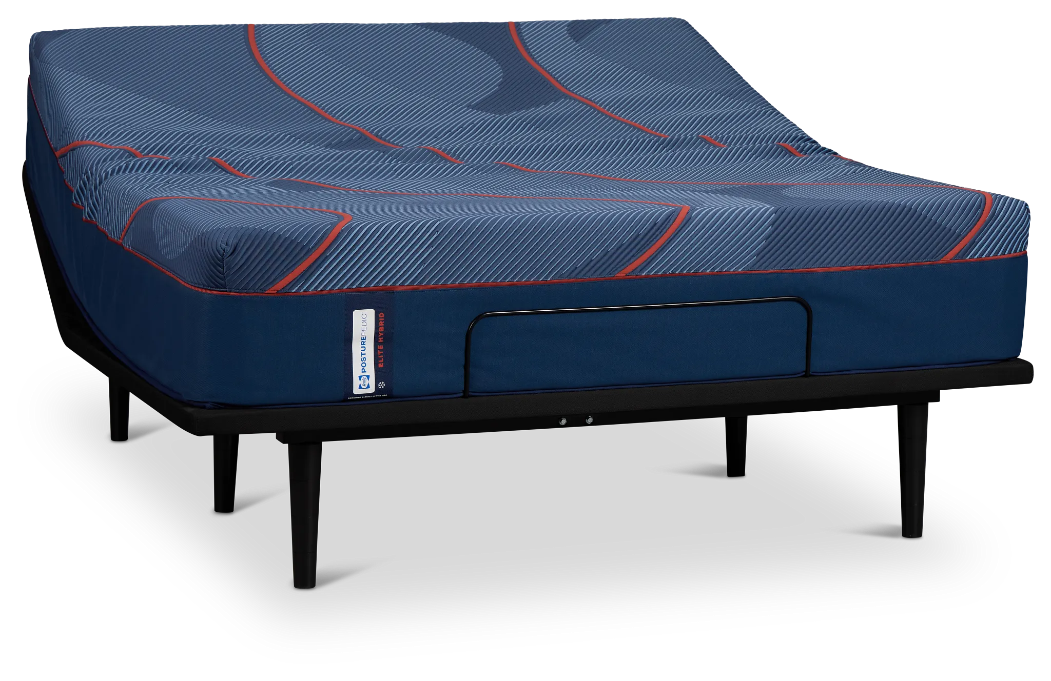 Posturepedic Elite Hybrid Brenham 2 Soft Ease Adjustable Mattress Set