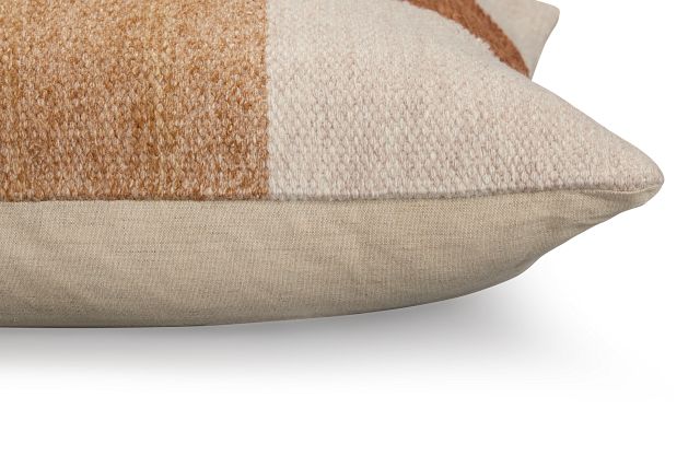 Kasila Brown 22" Square Accent Pillow