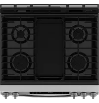 Ge 600 Series Stainless Steel 30" Gas Range