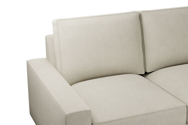 Edgewater Suave Beige Small Two-arm Sectional