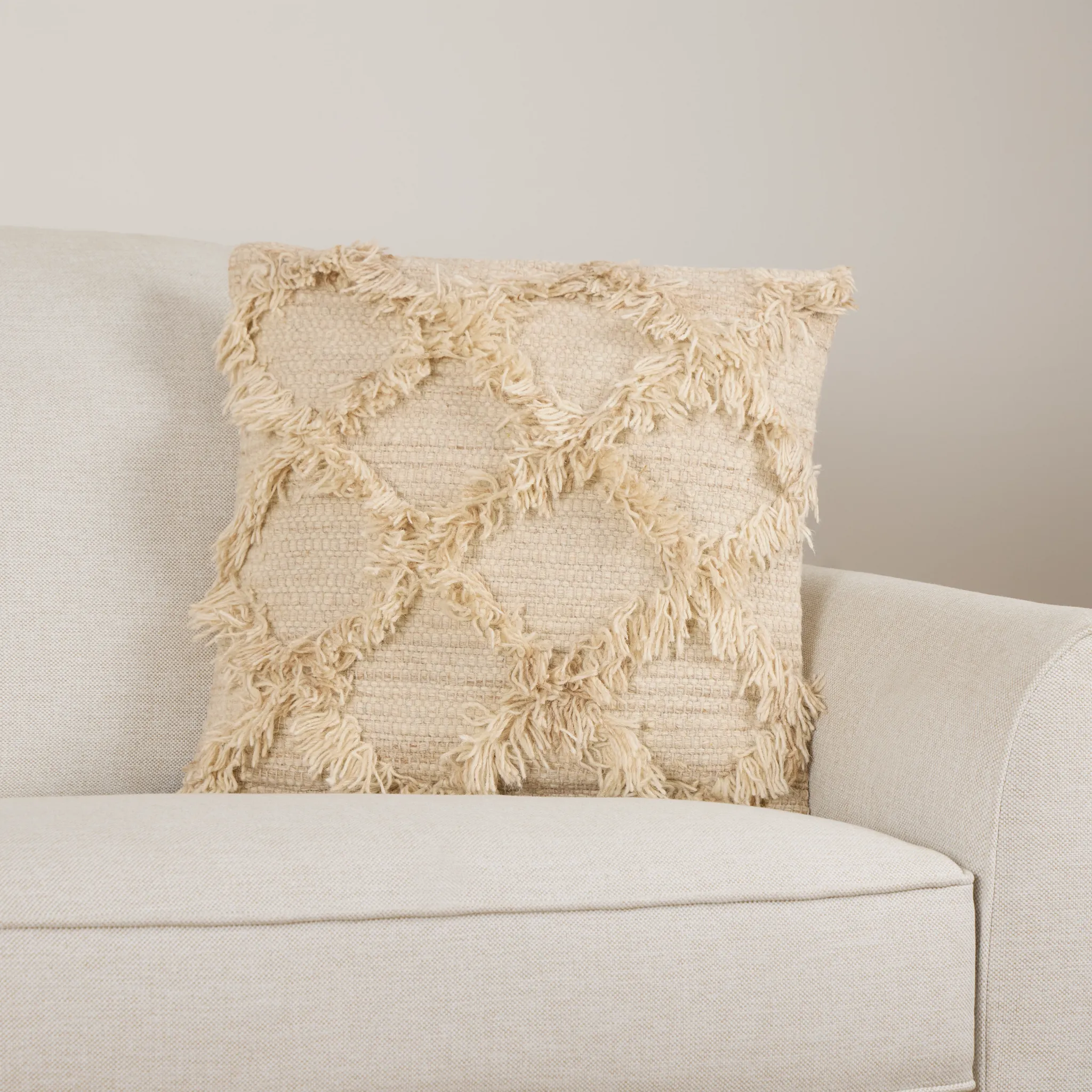 Jucar Ivory Accent Pillow