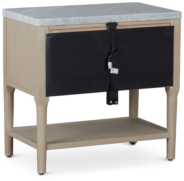 Castello Light Tone Nightstand
