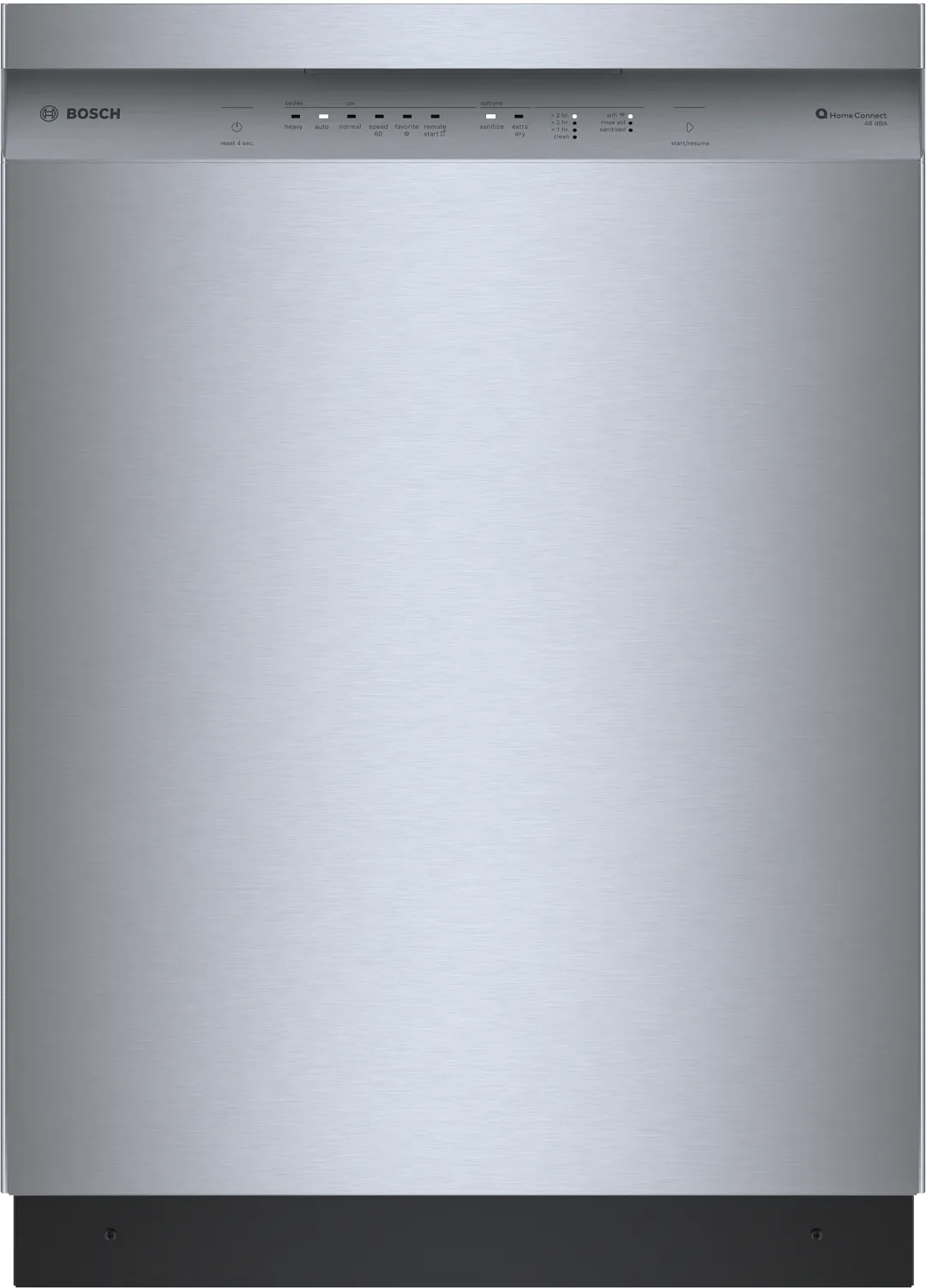 Bosch 100 Series Stainless Steel 24" Built In Dishwasher
