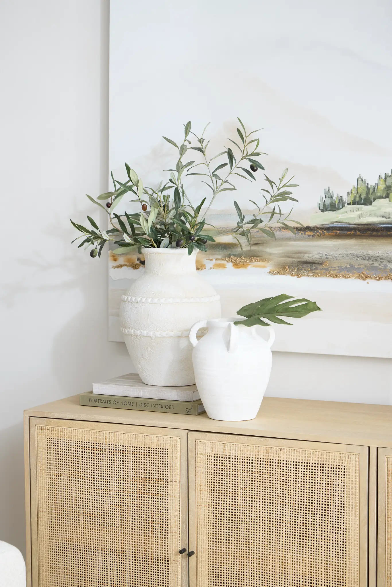 Selma White Small Vase Selma White Small Vase