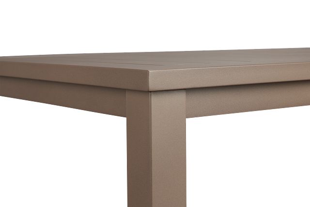 Raleigh Taupe 58" Rectangular Table