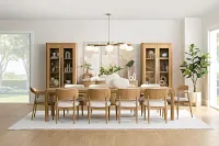 Gables Light Tone Rectangular Table