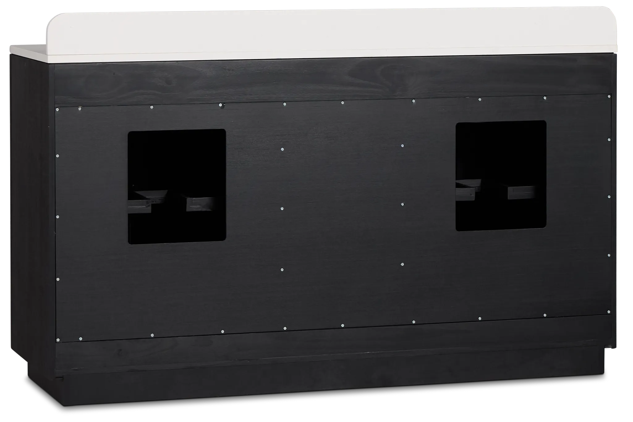 Pacific Two-tone 60" Double Bathroom Vanity