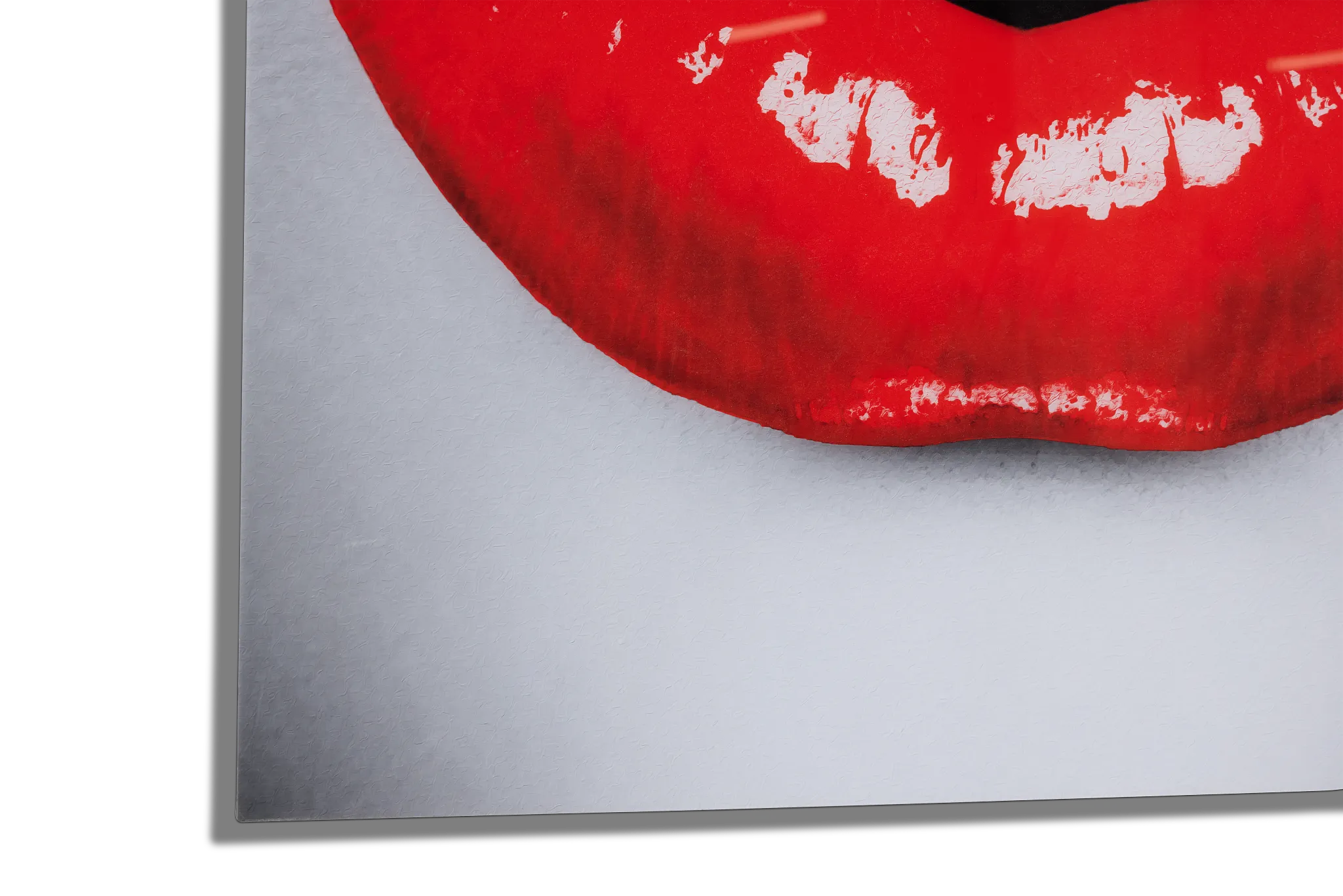 Ruby Red Acrylic Wall Art