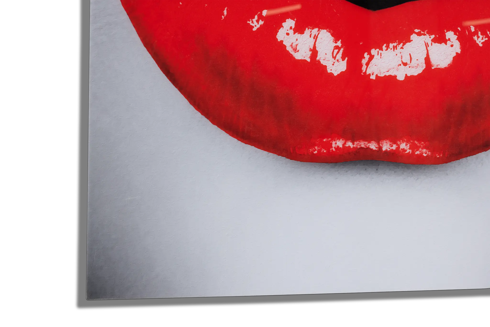 Ruby Red Acrylic Wall Art Ruby Red Acrylic Wall Art