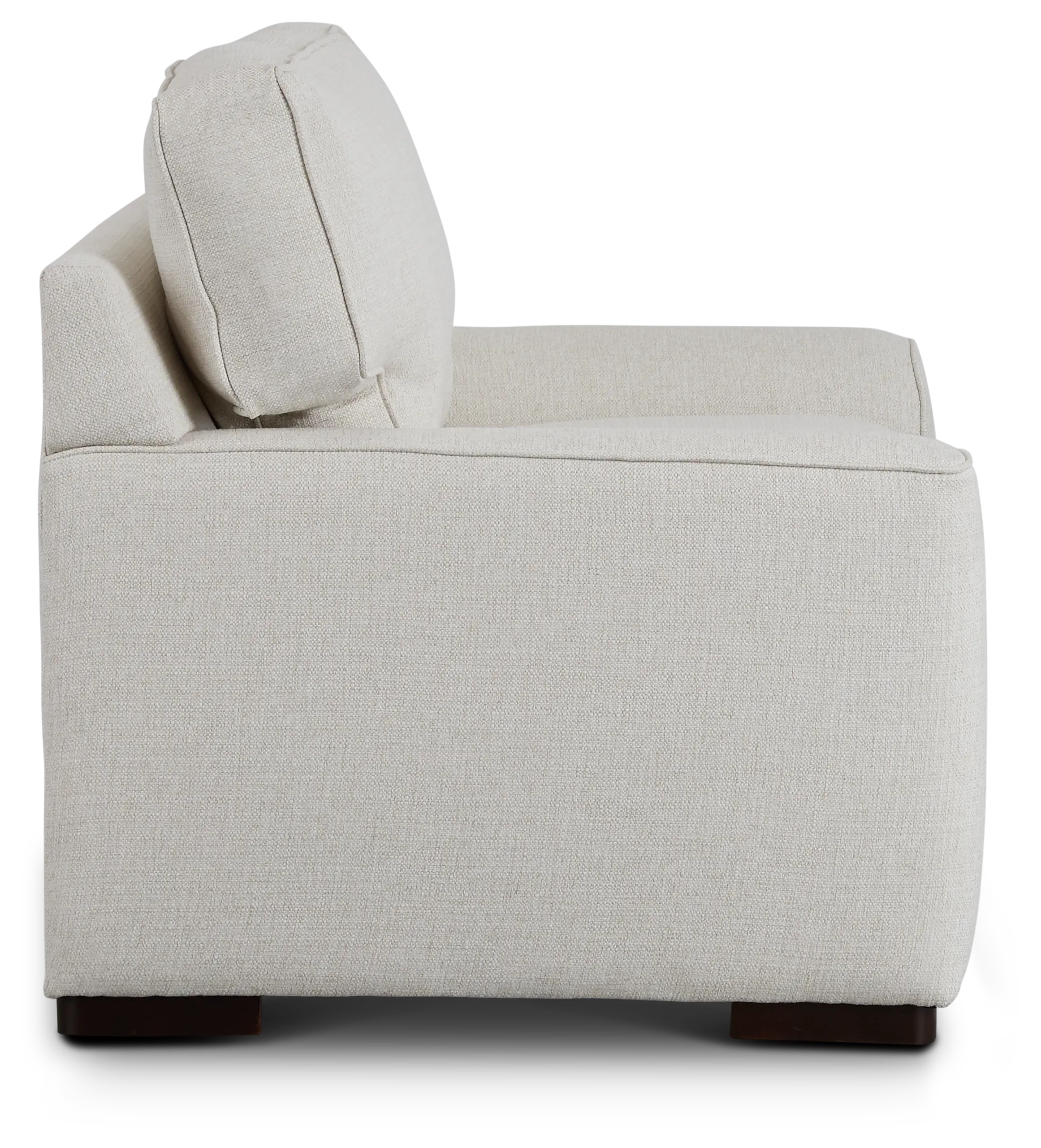 Austin White Fabric Memory Foam Sleeper